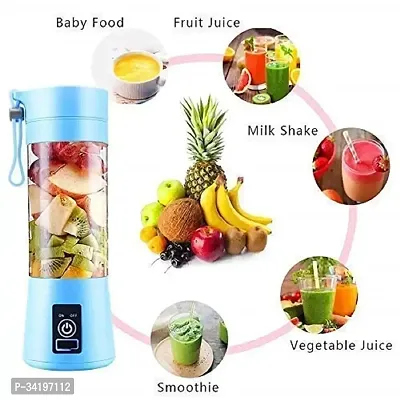 Portable Electric Rechargable USB Fruit Juicer-thumb2