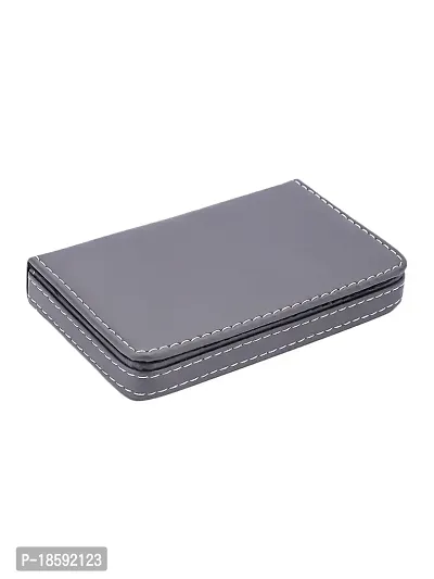Designer Brown Artificial Leather Textured Card Holder For Men-thumb5