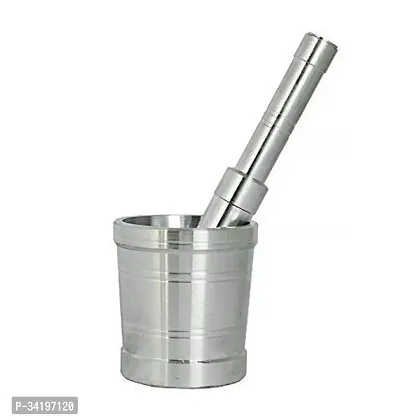 Trendy Aluminium Mortar Pestle Set-thumb2