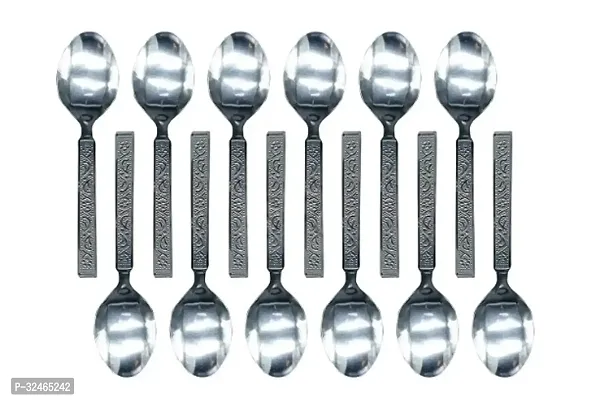 Stainless Steel Spoons Set Of 12