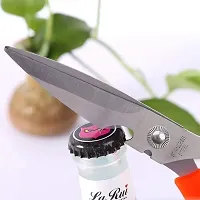 Multipurpose Kitchen Household And Garden Scissor Multi-Function Stainless Steel Kitchen Scissors With Bottle Opener Scissors-thumb2