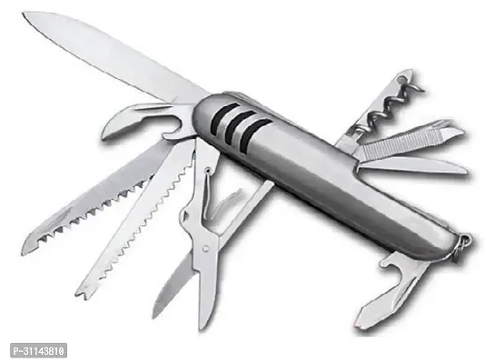 Knife Multipurpose 11 In 1 Stainless Steel Swiss Pocket Knife-thumb0