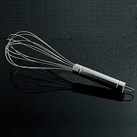 Sturdy Carbon Steel Kitchen Whisks Pack Of 2-thumb2