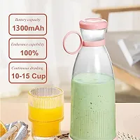 Portable Electric Usb Juice Maker Mixer Bottle Blender Grinder Mixer-thumb1