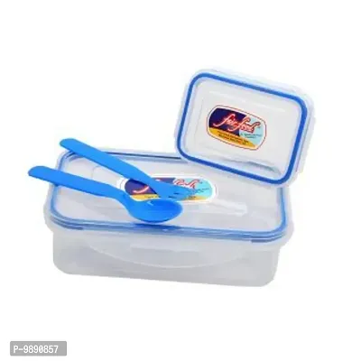 Trendy 500 Ml Plastic Lock And Seal Lunch Box-thumb0