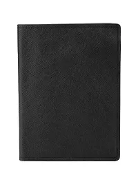 Designer Black Artificial Leather Card Holder For Men-thumb1