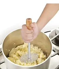 Stainless Steel Potato Vegetable Masher-thumb4