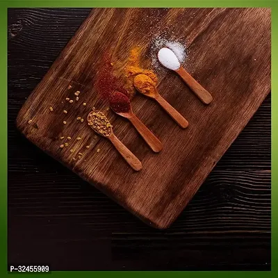 12 Pieces Wooden Masala Spoons-thumb0