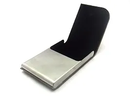 Designer Silver Leather Card Holder For Men-thumb2