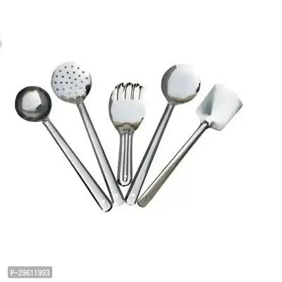 Trendy Steel Kitchen Spatulas Set Of 5