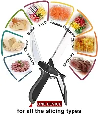 Classic Clever Cutter 2-In-1 Smart Clever Cutter Kitchen Knife Food Chopper-thumb4