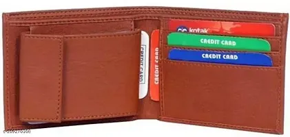 Designer Multicoloured Artificial Leather Two Fold Wallet For Men Pack Of 2-thumb1