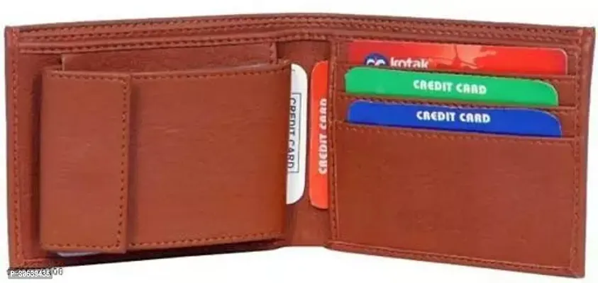 Designer Multicoloured Artificial Leather Two Fold Wallet For Men Pack Of 2-thumb2