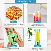 Portable Electric Rechargable USB Fruit Juicer-thumb2