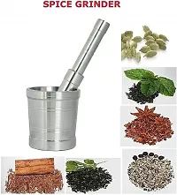 Durable Aluminium Mortar and Pestle Set For Kitchen-thumb4