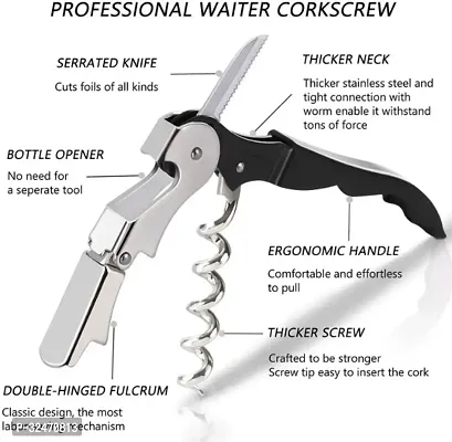 Waiter Corkscrew Wine Bottle Opener-thumb3