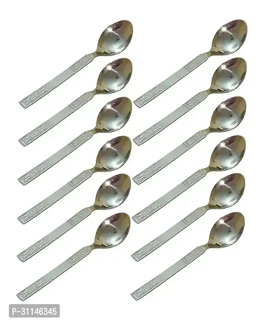 Durable Stainless Steel Table Spoons Set Of 12-thumb0