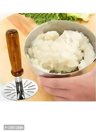 Stainless Steel Vegetable Potato Masher-thumb2