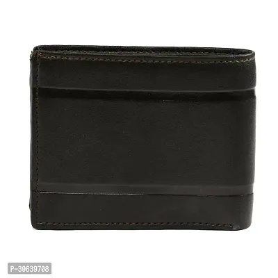 Designer Brown Artificial Leather Two Fold Wallet For Men-thumb4