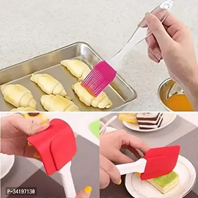 Small Silicone Spatula And Brush Set Of 2-thumb3