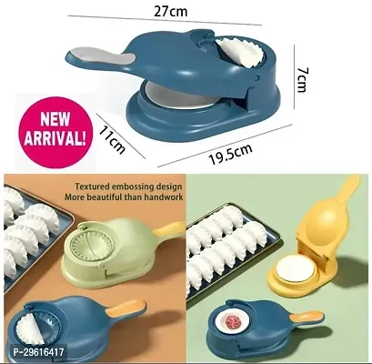 Useful Plastic Momos Maker Machine Dumpling Skin Press Mould-thumb2