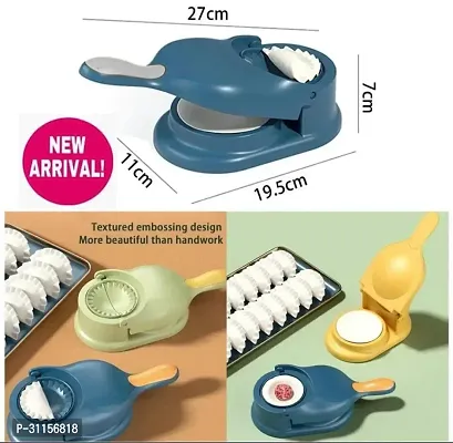 Useful Dumpling Skin Press Mould for Gujiya Ghughra Momos Making-thumb2