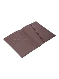 Designer Brown Artificial Leather Textured Card Holder For Men-thumb4