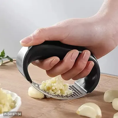 Stainless Steel Garlic Presser Crusher-thumb0