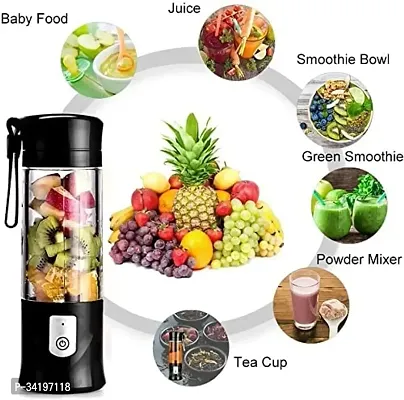 Portable Electric Rechargable USB Fruit Juicer-thumb3