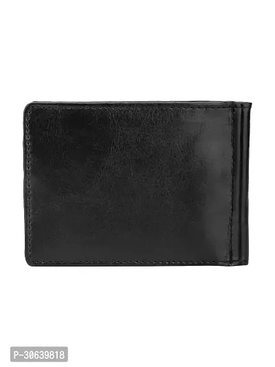 Designer Black Artificial Leather Two Fold Wallet For Men-thumb4