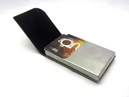 Designer Silver Leather Card Holder For Men-thumb1