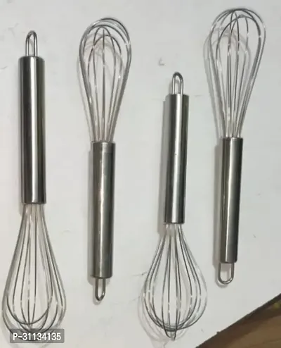 Set Of 4 Steel Hand Blender