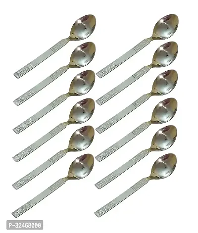 Stainless Steel Dinner Table Spoons Set Of 12-thumb2