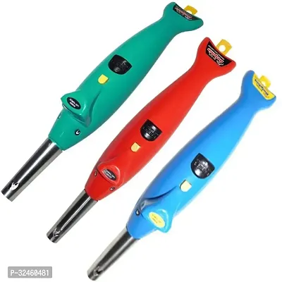 Classic 3 Pieces Dolphin Gas Lighter-thumb0