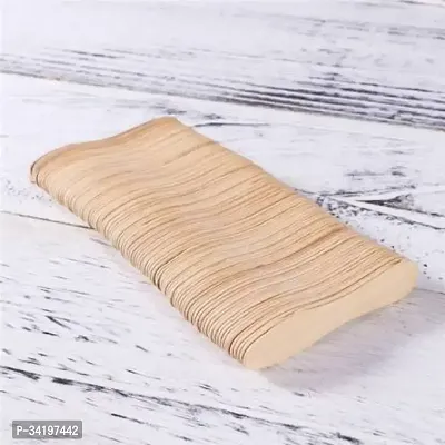 Trendy Disposable Wooden Ice-Cream Spoon Set Of 100