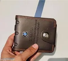 Designer Brown Artificial Leather Two Fold Wallet For Men Pack Of 2-thumb2