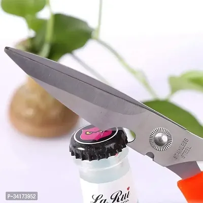 Multi-Function Stainless Steel Kitchen Scissors With Bottle Opener Scissors-thumb3