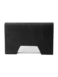 Designer Black Artificial Leather Card Holder For Men-thumb1