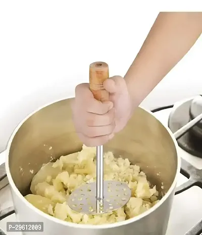 Stainless Steel Vegetable Potato Masher-thumb5