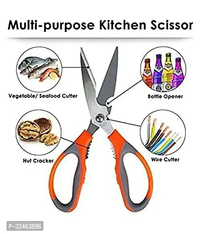 Stylish Carbon Steel Kitchen Scissors For Kitchen-thumb0