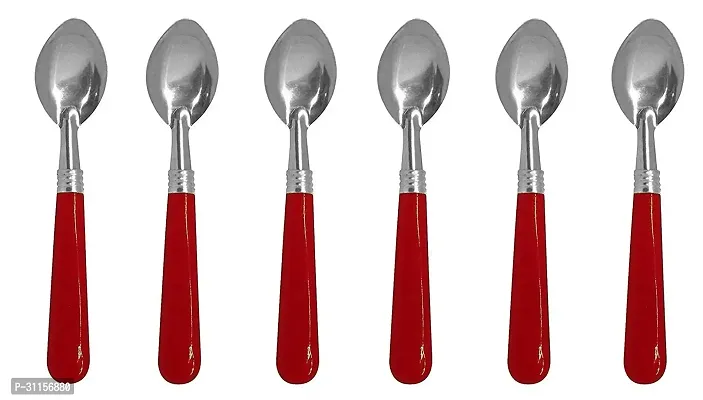 Useful Stainless Steel Spoon- 6 Pieces