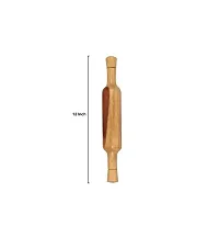 Wooden Belan Chapati Making Pin Rolling Pin Handicrafts Heavy High Quality Believe In Quality Royal Babul Wooden Rolling Pin-thumb2