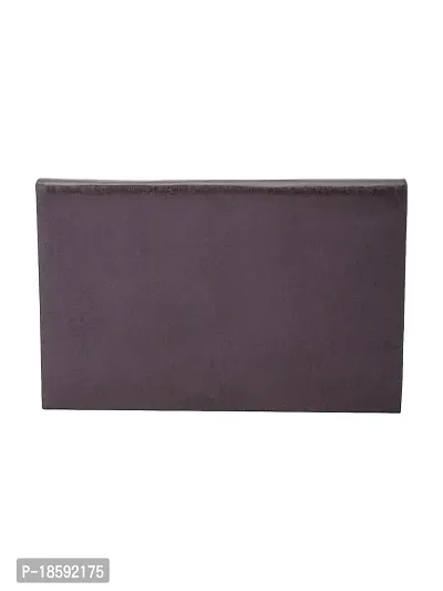 Designer Brown Artificial Leather Textured Card Holder For Men-thumb4