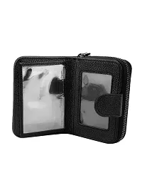 Designer Black Artificial Leather Card Holder For Men-thumb4