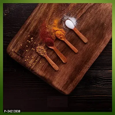 12 Pcs Small Wooden Masala Spoons-thumb2