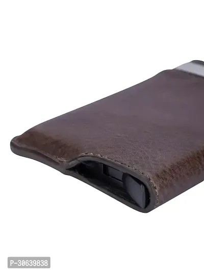 Designer Brown Artificial Leather Two Fold Wallet For Men-thumb4