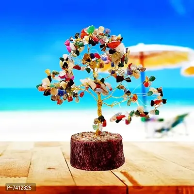 Fengshui Crystal tree small 4 inches height FORTUNE TREE FOR GOOD LUCK, WEALTH-thumb0