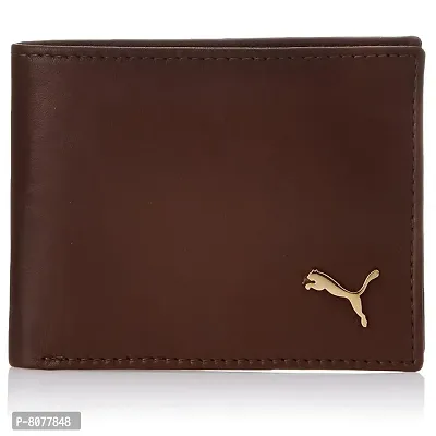 Stylish Brown Artificial Leather Wallet for Men