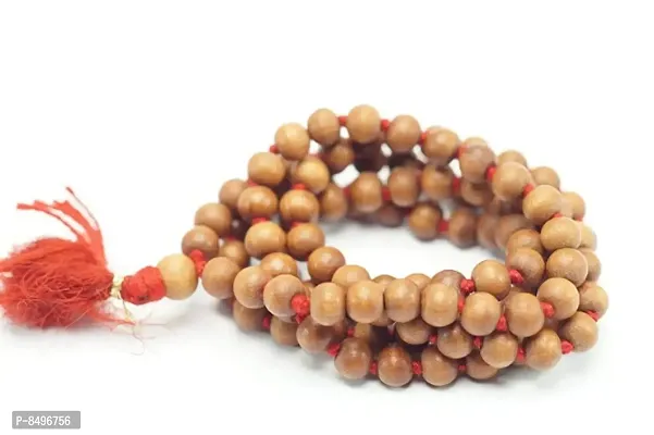 Pooja Jaap Mala (Cream Beads)