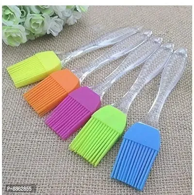 5 pcs Ghee Brush ,bakery oiling brush (7 inches length) mix color